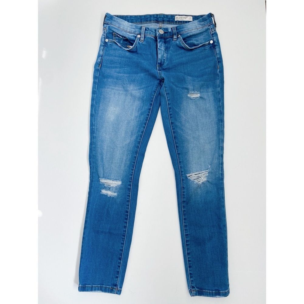 Blank NYC Classique Skinny distressed jeans 27 - Picture 11 of 11